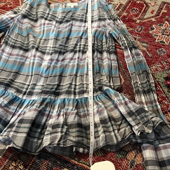 Suno plaid blouse with peplum - Picture 5 of 7